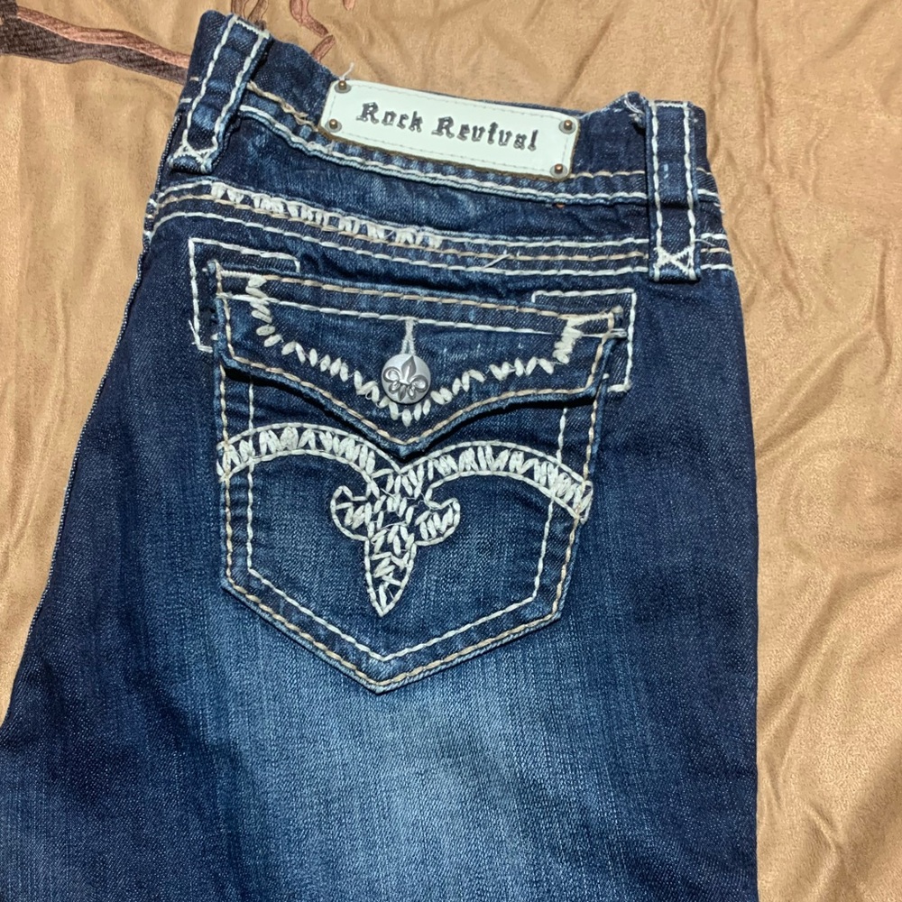 Boot cut rick revival jeans style -Jenna size 32